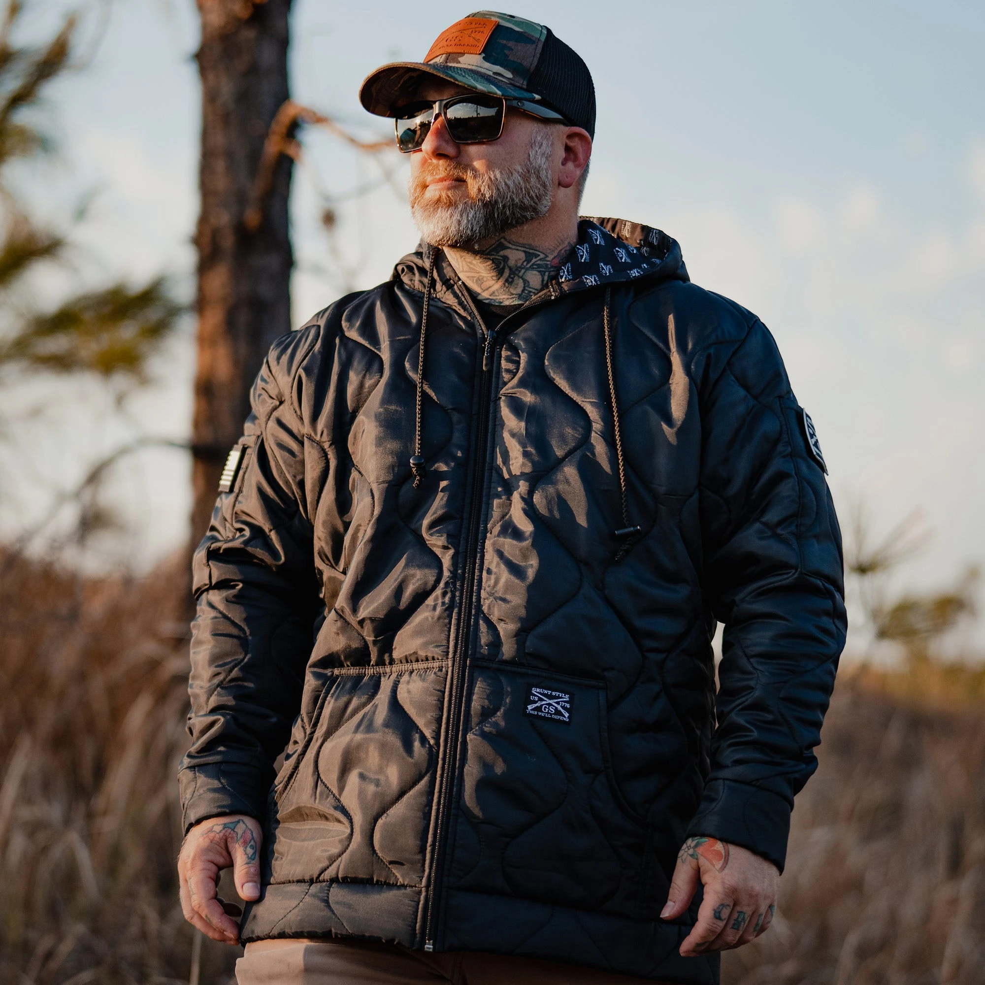 Grunt Style Woobie Full-Zip Hoodie - Black 7 Grunt Style Woobie Full-Zip Hoodie - Black - Image 5