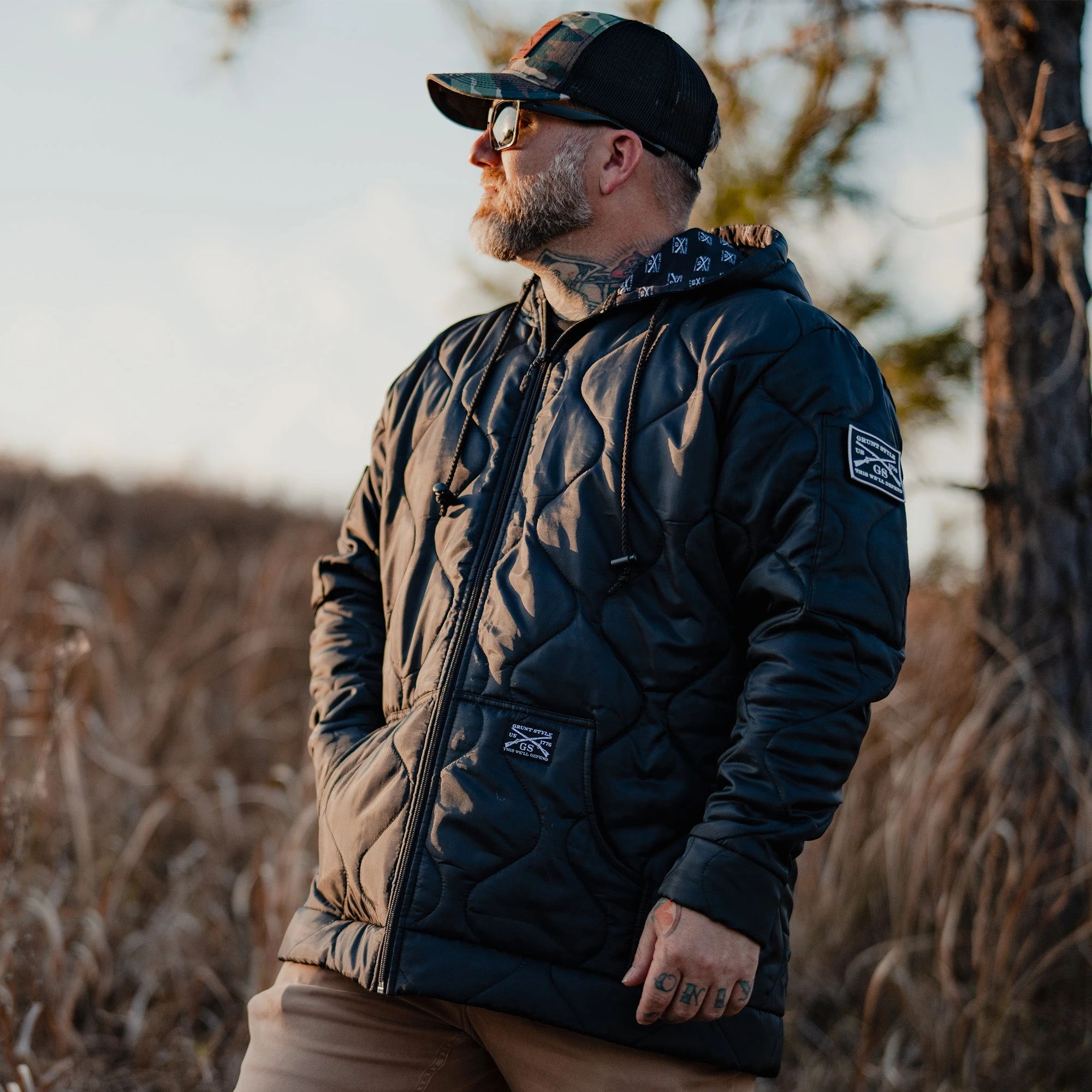 Grunt Style Woobie Full-Zip Hoodie - Black 5 Grunt Style Woobie Full-Zip Hoodie - Black - Image 3