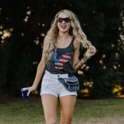 Women's Freagle Flowy Tank - Charcoal -Grunt Style Sales BlankPoster 2000X2000 2 Freagle w