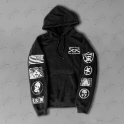 Grunt Style Patch Pullover Hoodie - Black -Grunt Style Sales BlankPoster 2000X2000 A GSHoodiesV4