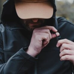 Men's Soft Shell Hoodie - Black -Grunt Style Sales BlankPoster 2000X2000 GS3577 GruntStyleSoftShellHoodie 2