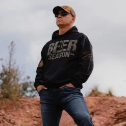 Realtree Edge® Beer Season Hoodie - Black -Grunt Style Sales BlankPoster 2000X2000 GS4024 RealtreeEdge BeerSeasonHoodie