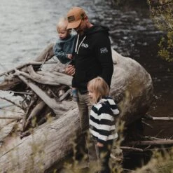 Men's Dad Defined Full-Zip Hoodie - Black 11 Men's Dad Defined Full-Zip Hoodie - Black -Grunt Style Sales BlankPoster 2000X2000 GS5084 DadDefinedFull ZipHoodie Black 2