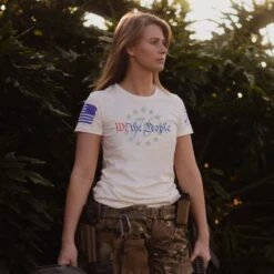 Women's 76 We The People T-Shirt - Natural 8 Women's 76 We The People T-Shirt - Natural -Grunt Style Sales BlankPoster 2000X2000 GS5330Women s76WeThePeople Natural