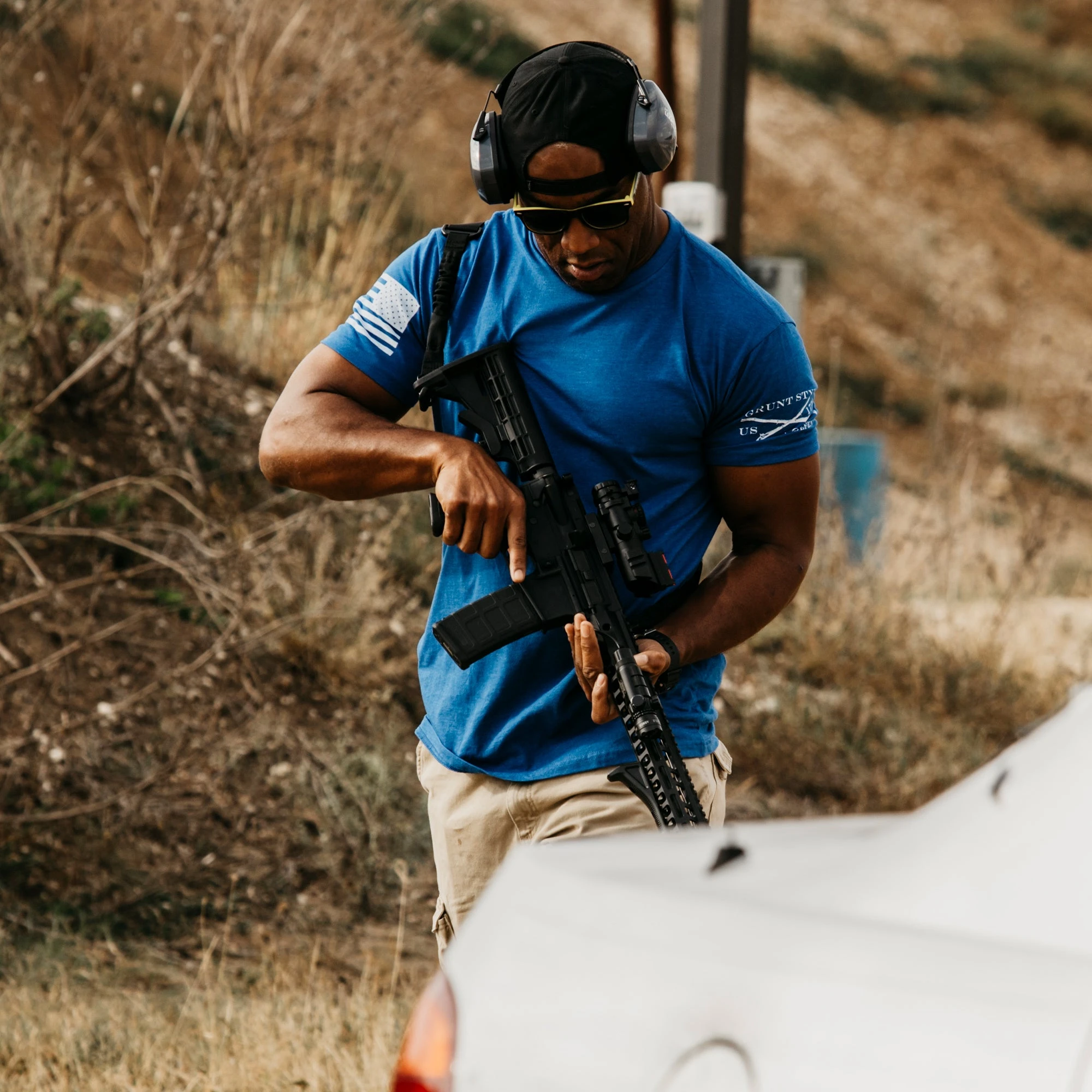 Basic Crew T-Shirt - Royal 4 Basic Crew T-Shirt - Royal - Image 2