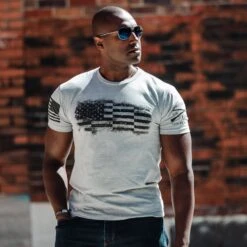 Bar Flag T-Shirt - Dark Heather Gray -Grunt Style Sales BlankPoster 2000X2000 copy2BarFlag