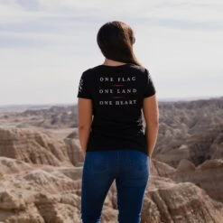 Women's Freedom Rose V-Neck - Black 13 Women's Freedom Rose V-Neck - Black -Grunt Style Sales BlankPoster 2000X2000 copy2FreedomRose min