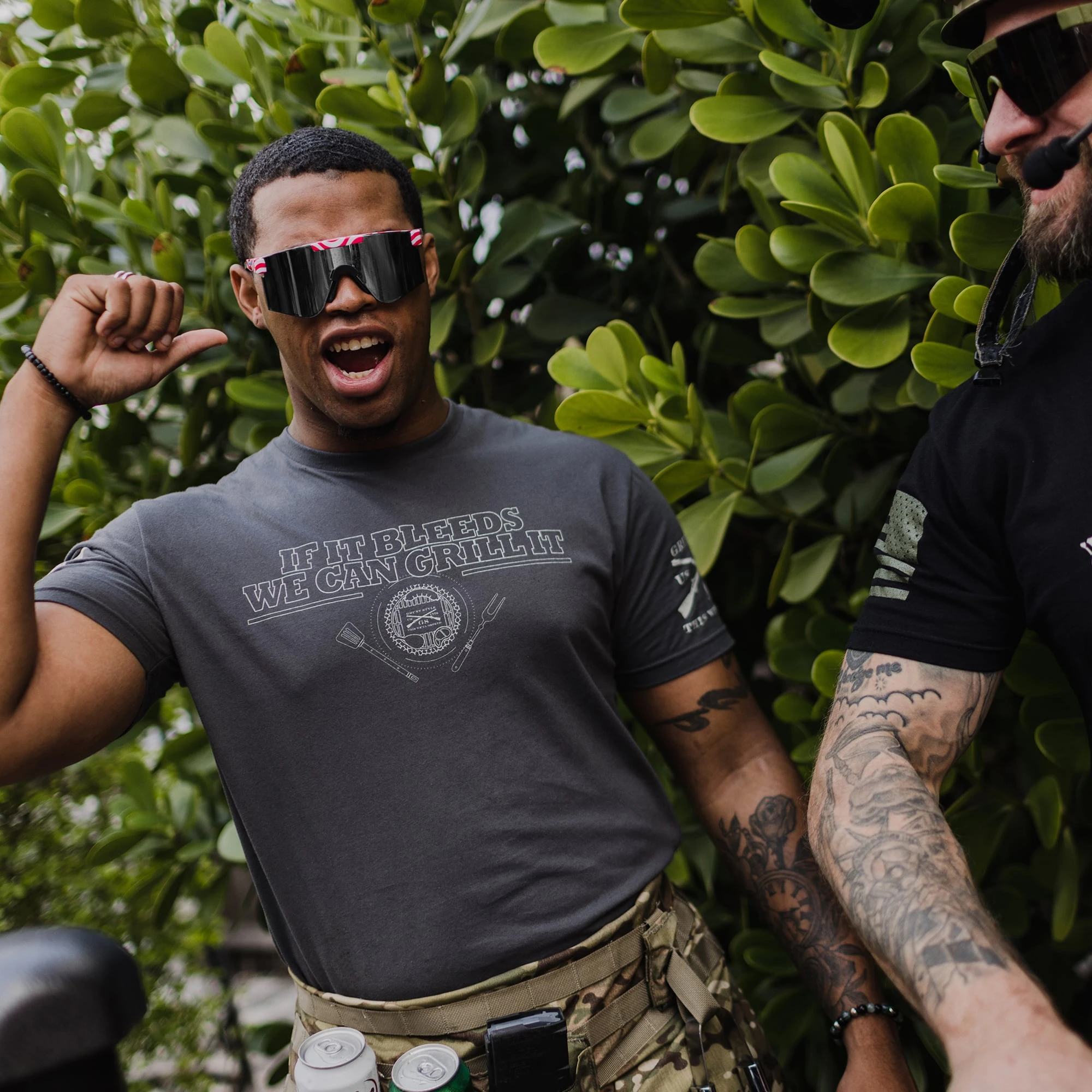 We Can Grill It T-Shirt - Grey 6 We Can Grill It T-Shirt - Grey - Image 4