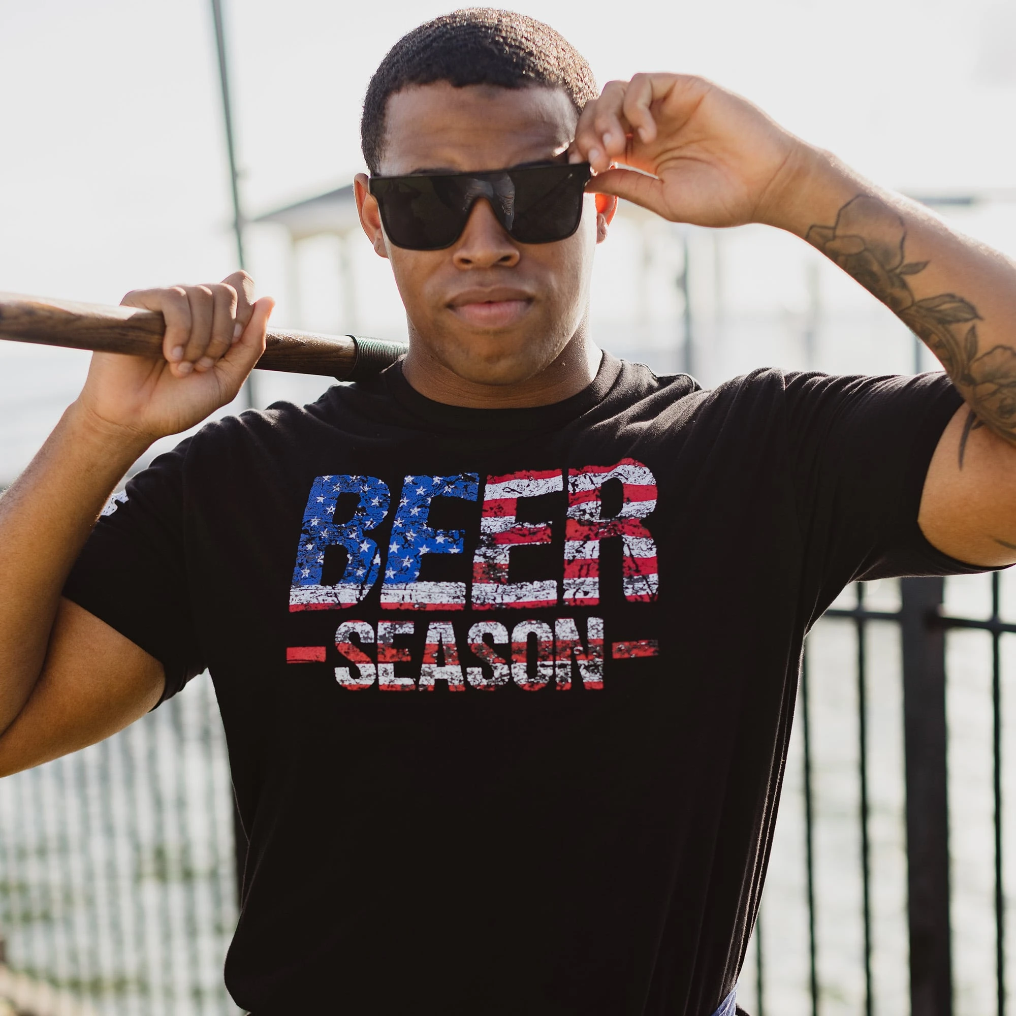 Beer Season T-Shirt - Black 6 Beer Season T-Shirt - Black - Image 4