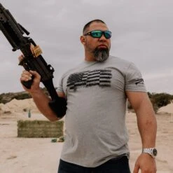 Bar Flag T-Shirt - Dark Heather Gray -Grunt Style Sales BlankPoster 2000X2000 copy4BarFlag