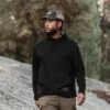 Men's Waffle Top Hoodie - Black -Grunt Style Sales BlankPoster 2000x2000 1 GS5668WaffleTopHoodie Black