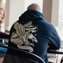 No Sacrifice No Victory Hoodie - Black -Grunt Style Sales BlankPoster 2000x2000 1 GS5792NoSacrificeNoVictoryHoodie Black 1