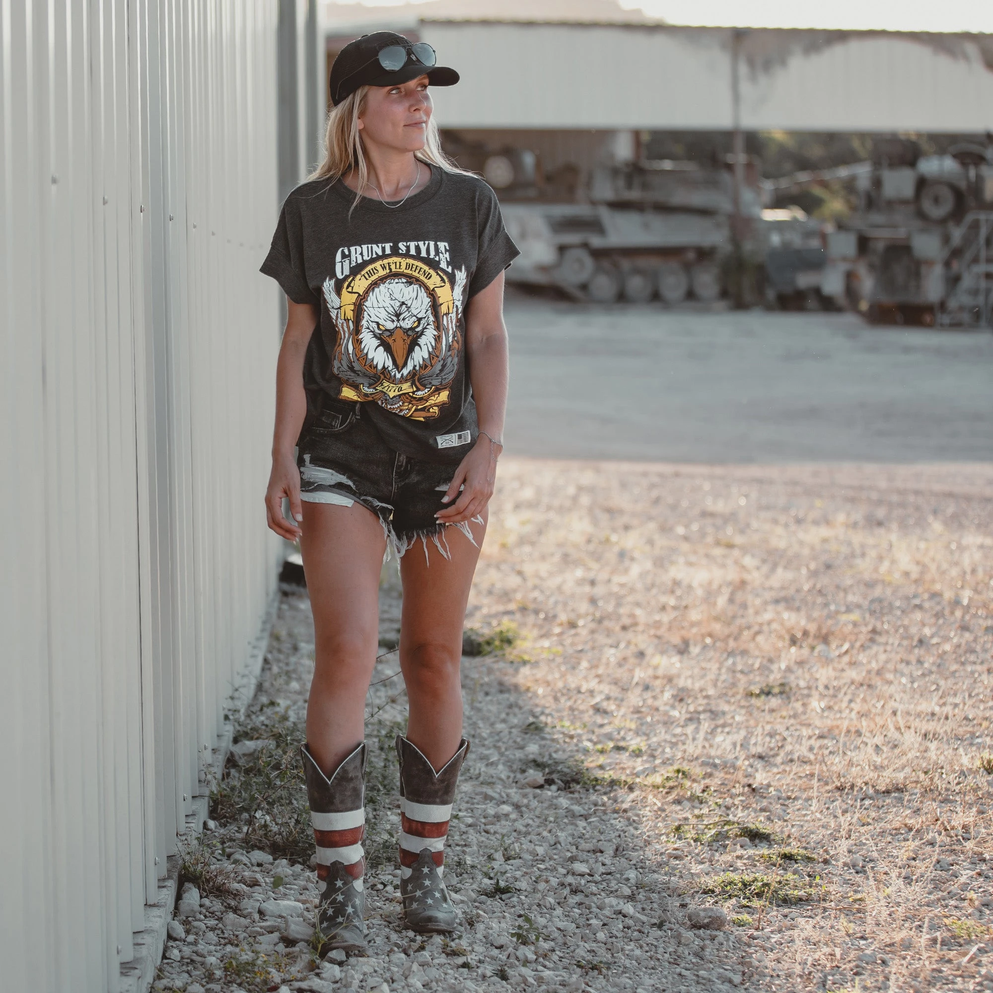 Women's Easy Rider Vintage Fit T-Shirt - Washed Black 6 Women's Easy Rider Vintage Fit T-Shirt - Washed Black - Image 4