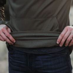 Men's Waffle Top Hoodie - Military Green 10 Men's Waffle Top Hoodie - Military Green -Grunt Style Sales BlankPoster 2000x2000 2 GS5667WaffleTopHoodie MilGreen