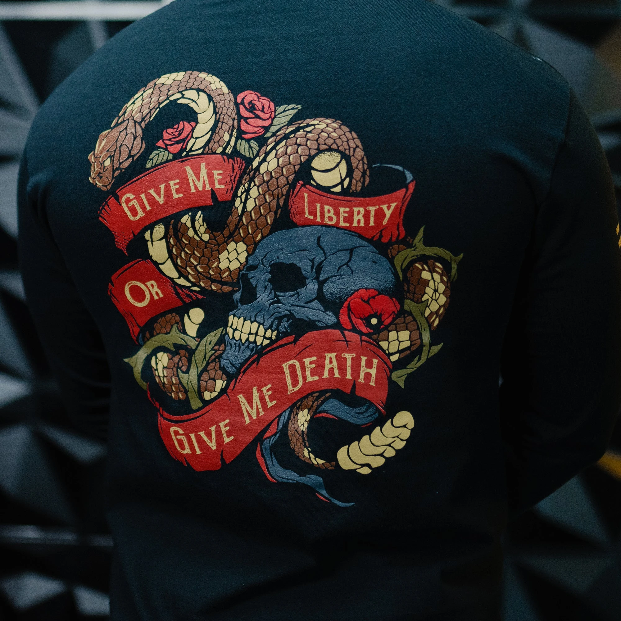 Liberty Or Death Long Sleeve - Black 6 Liberty Or Death Long Sleeve - Black - Image 4