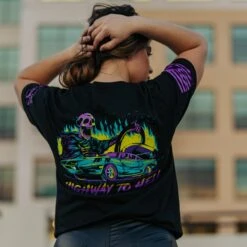 Highway To Hell T-Shirt - Black -Grunt Style Sales BlankPoster 2000x2000 6 GS5773HighwaytoHell Black