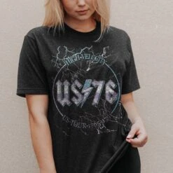 Women's US76 Boyfriend Fit T-Shirt - Vintage Black 11 Women's US76 Boyfriend Fit T-Shirt - Vintage Black -Grunt Style Sales BlankPoster 2000x2000 GS5506 Women sUS76BoyfriendFitTee 2