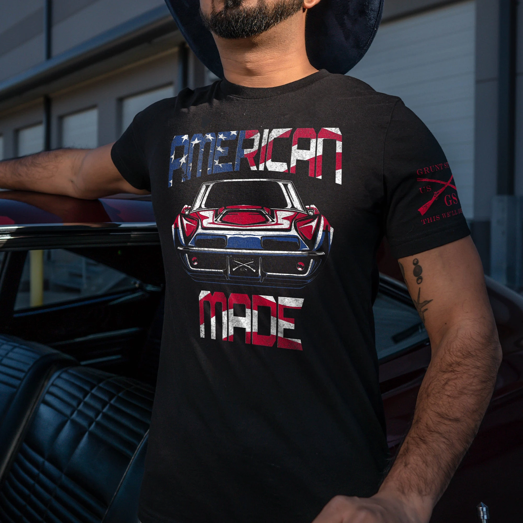 American Made T-Shirt - Black 4 American Made T-Shirt - Black - Image 2