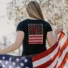 Women's Grunt Style Stars & Bars V-Neck - Black 2 Women's Grunt Style Stars & Bars V-Neck - Black -Grunt Style Sales BlankPoster 2000x2000 GS5575 GruntStyleStars BarsWomen sV Neck