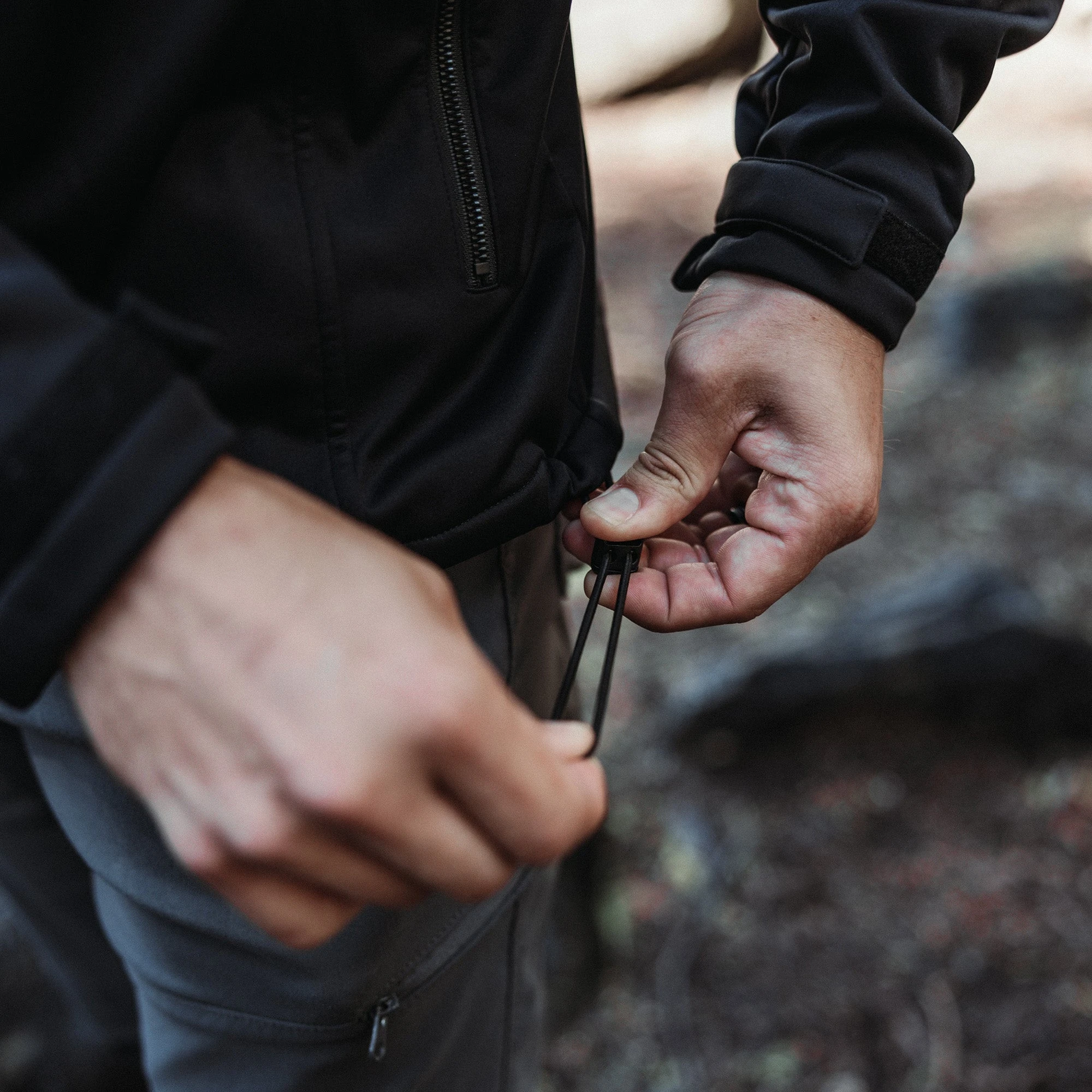 Men's Mission Ready Soft Shell Jacket - Black 6 Men's Mission Ready Soft Shell Jacket - Black - Image 4