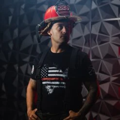 Red Line American Acid T-Shirt - Black -Grunt Style Sales BlankPoster 2000x2000 GS5770RedLineAmericanAcid Black 3