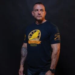 Yellow Bird Bread Company T-Shirt - Midnight Navy 11 Yellow Bird Bread Company T-Shirt - Midnight Navy -Grunt Style Sales BlankPoster 2000x2000 GS5261 YellowBirdBreadCompany