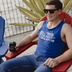 A.T.F. Tank - Royal -Grunt Style Sales BlankPoster 2000x2000 GS5912Men sA.T.F.TankRoyal