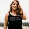 Women's Beautiful Badass Ombre Tank - Black -Grunt Style Sales BlankPoster 2000x2000 GS5918BeautifulBadassOmbreTank Black