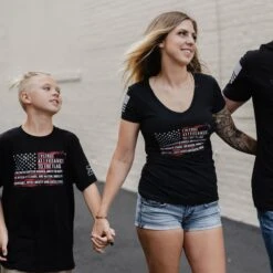 Women's Pledge V-Neck - Black -Grunt Style Sales BlankPoster 2000x2000 copy2 PledgeCollection min