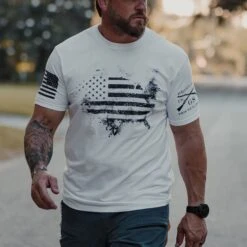 American Acid T-Shirt - White -Grunt Style Sales BlankPoster 2000x2000 copy2GS5204 AmericanAcid min