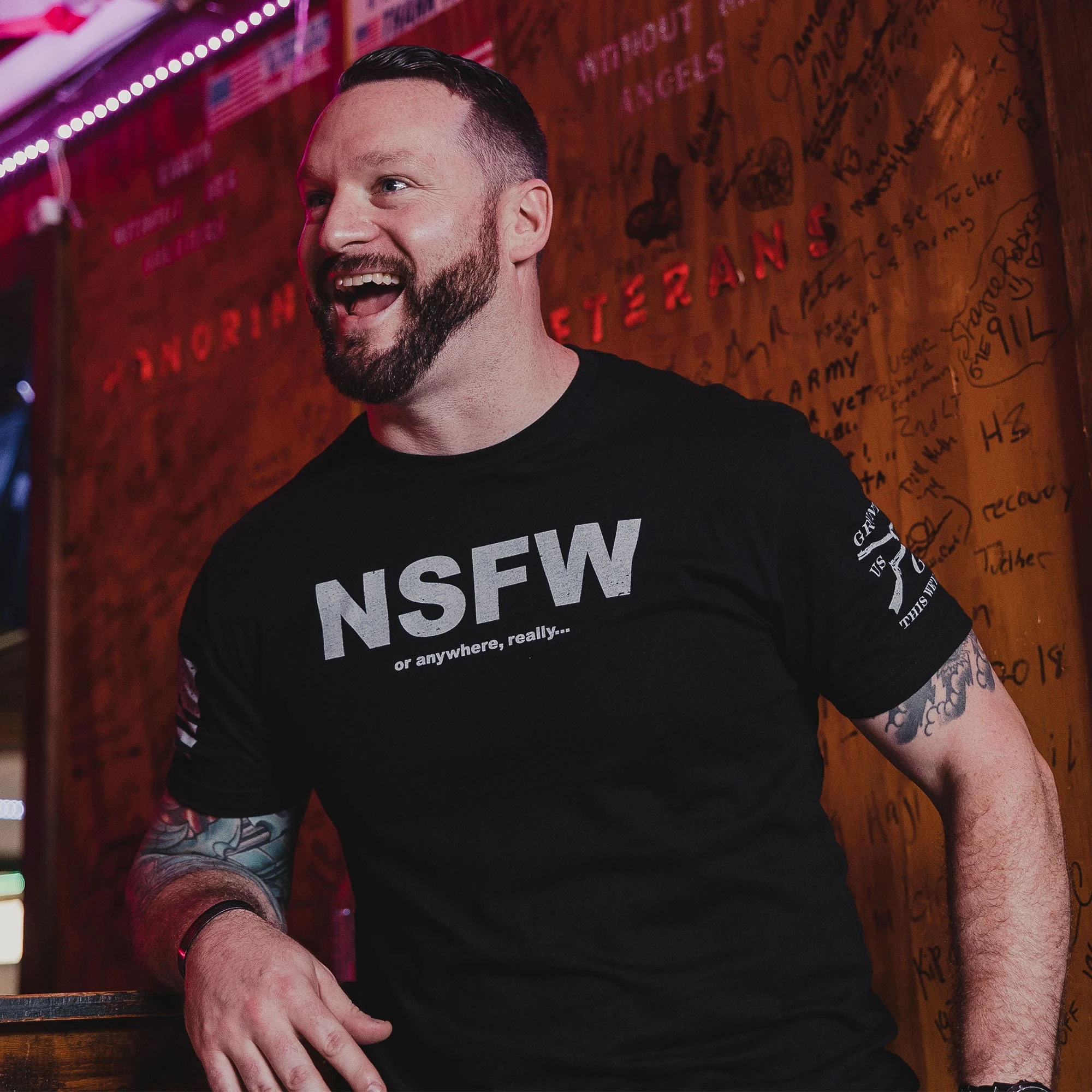 Not Safe For Work T-Shirt - Black 4 Not Safe For Work T-Shirt - Black - Image 2