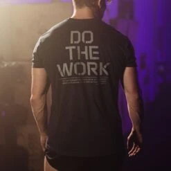 Do The Work T-Shirt - Midnight Navy -Grunt Style Sales BlankPoster 2000x2000 copy3 DefinedByDiscipline Campaign2 GS5245
