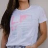 Women's Love Of Country Ombre T-Shirt - White -Grunt Style Sales BlankPoster 2000x2000 copy3 GS5426LoveofCountryOmbre White