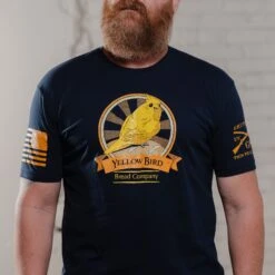 Yellow Bird Bread Company T-Shirt - Midnight Navy 9 Yellow Bird Bread Company T-Shirt - Midnight Navy -Grunt Style Sales BlankPoster 2000x2000 copy5 GS5261 YellowBirdBreadCompany