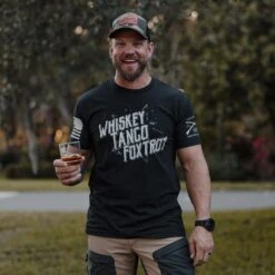 WTF II T-Shirt - Black -Grunt Style Sales BlankPoster 2000x2000 copyGS5171 WhiskeyTangoFoxtrot