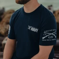 USN - Shellback Seal T-Shirt - Navy 13 USN - Shellback Seal T-Shirt - Navy -Grunt Style Sales BlankPoster 2000x2000 copyGSNV0057 USN ShellbackSeal min