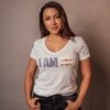 Women's I AM 76 V-Neck - White -Grunt Style Sales Blank Poster 2000x2000 GS6023IAM76V Neck White 2