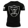 Infidel T-Shirt - Black -Grunt Style Sales GS1232 Infidel STANDARD WEB READY front