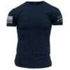 Basic Crew T-Shirt - Midnight Navy -Grunt Style Sales GS2647 Basic Crew Navy Men s WEBREADY