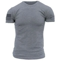 Basic Crew T-Shirt - Dark Heather Grey