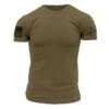 Basic Crew T-Shirt - Military Green 1 Basic Crew T-Shirt - Military Green -Grunt Style Sales GS2716 Basics 6210 mil WEBREADY 2