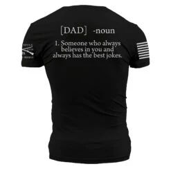 Dad Defined T-Shirt - Black 14 Dad Defined T-Shirt - Black -Grunt Style Sales GS2789 Dad Define WEB READY Back min