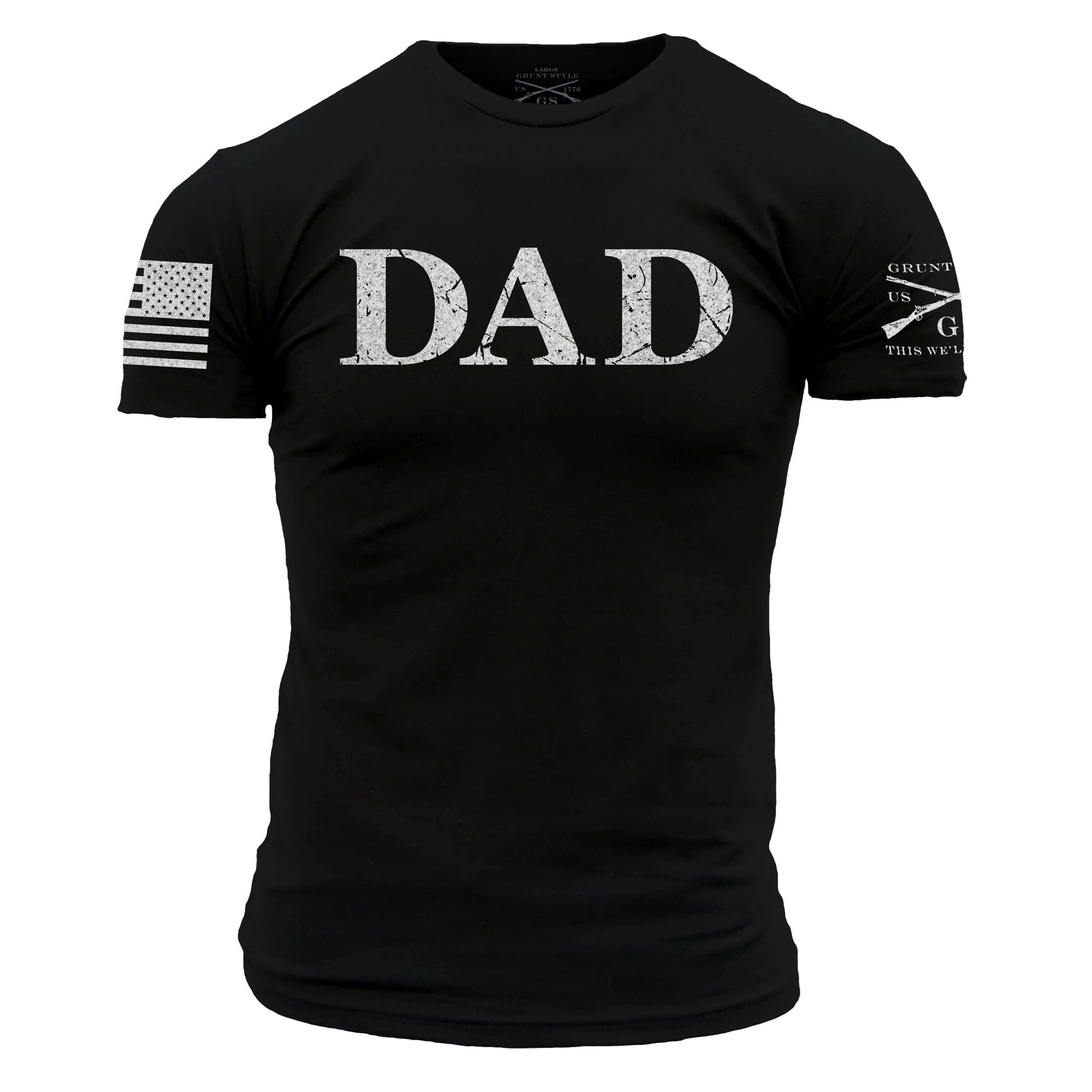 Dad Defined T-Shirt - Black 9 Dad Defined T-Shirt - Black - Image 7