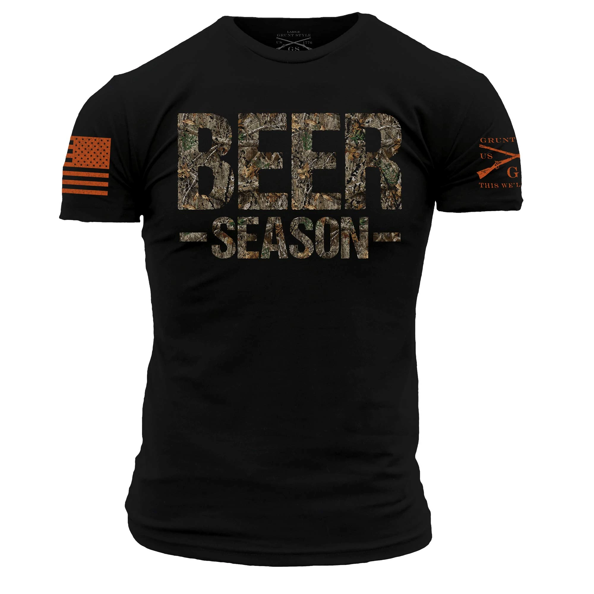 Realtree Edge® Beer Season T-Shirt - Black 3 Realtree Edge® Beer Season T-Shirt - Black