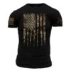 Realtree Edge® Rifle Flag T-Shirt - Black 2 Realtree Edge® Rifle Flag T-Shirt - Black -Grunt Style Sales GS3639 Realtree Edge Rifle Flag WEB READY