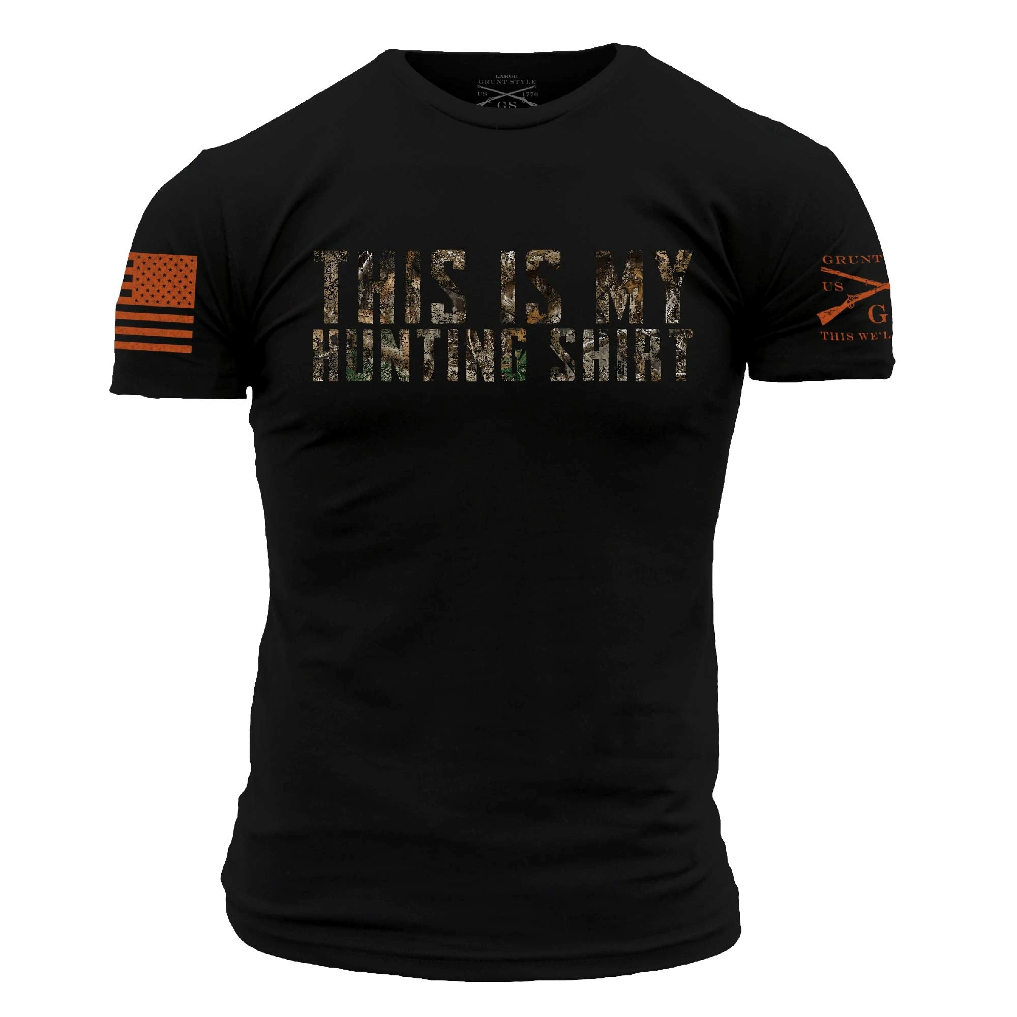 Realtree Edge® This Is My Hunting Shirt T-Shirt - Black 3 Realtree Edge® This Is My Hunting Shirt T-Shirt - Black