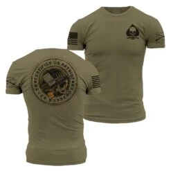 Patriot Seal T-Shirt - Military Green