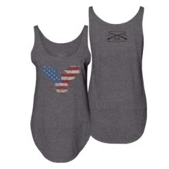 Women's Freagle Flowy Tank - Charcoal -Grunt Style Sales GS4131 Freagle Women s Flowy Tank WEB READY