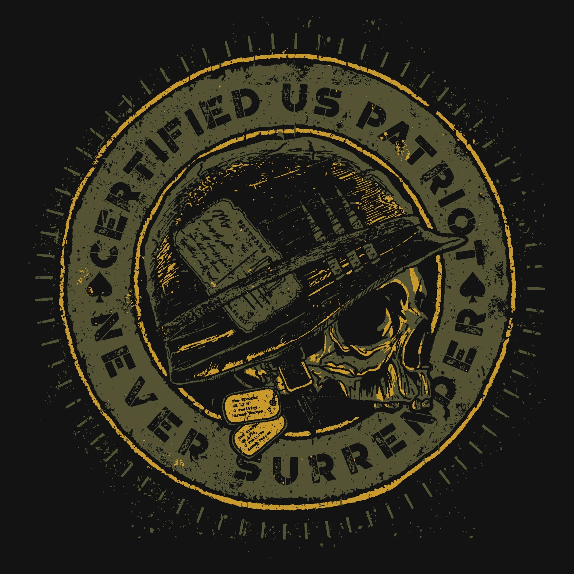 Patriot Seal T-Shirt - Black 7 Patriot Seal T-Shirt - Black - Image 5