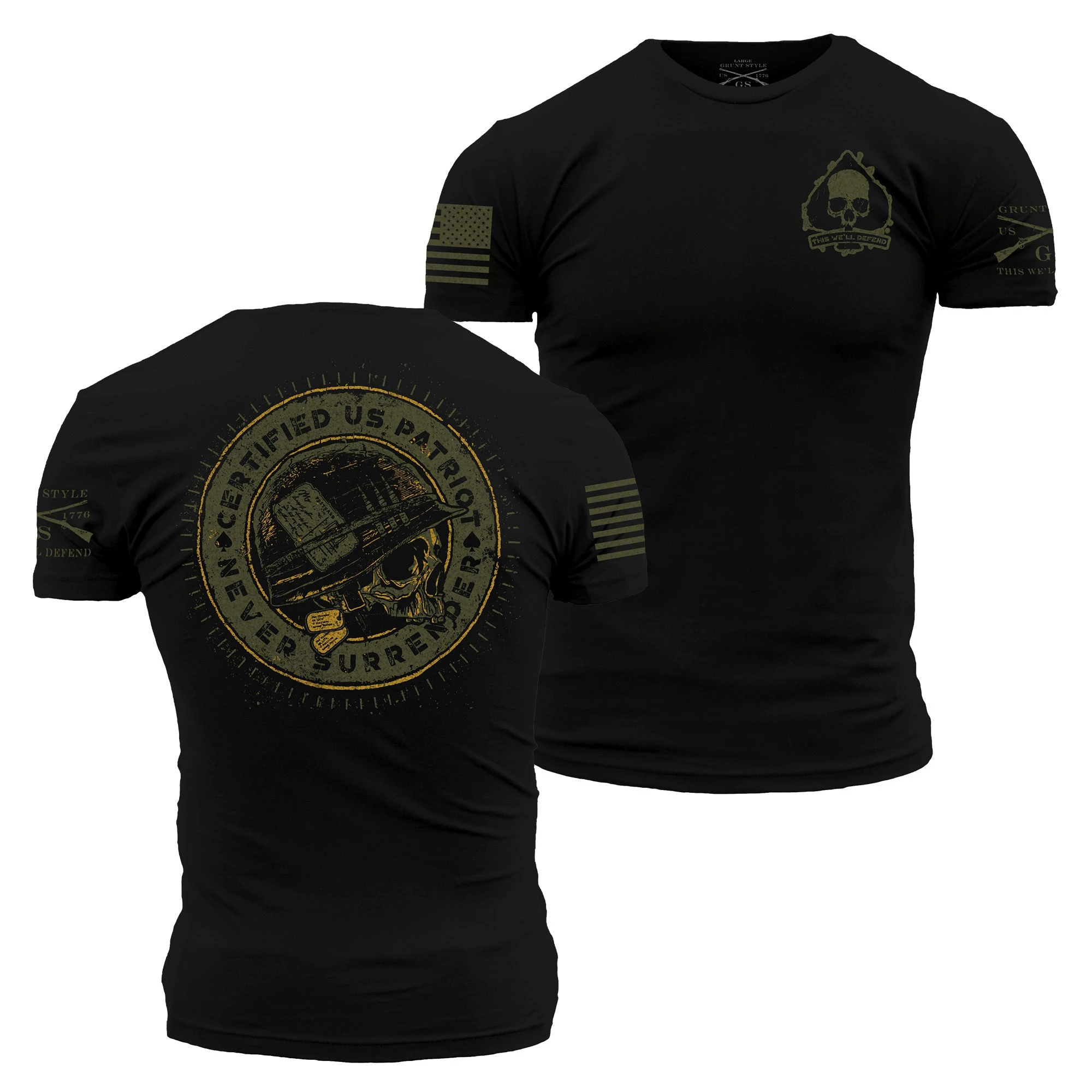Patriot Seal T-Shirt - Black 3 Patriot Seal T-Shirt - Black
